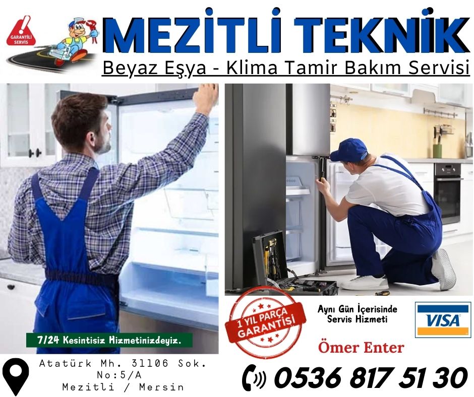 Mezitli Buzdolabı Tamirci